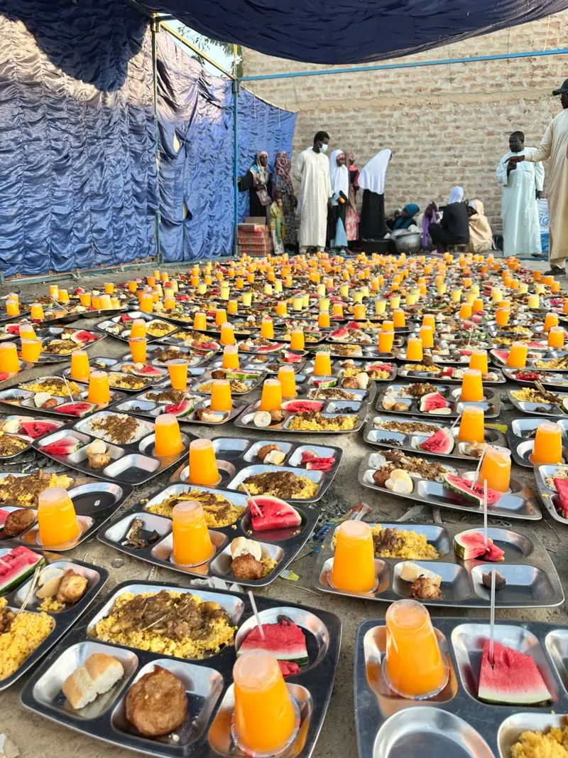 İftar sofrası hazır, Çad
